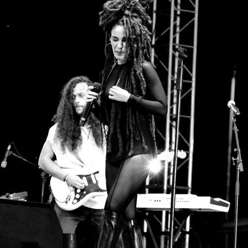 Walking on stage