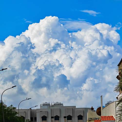 cumulus clouds