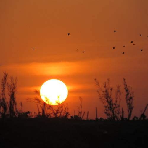 The end of the day