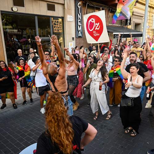 Desfila del día del orgullo
