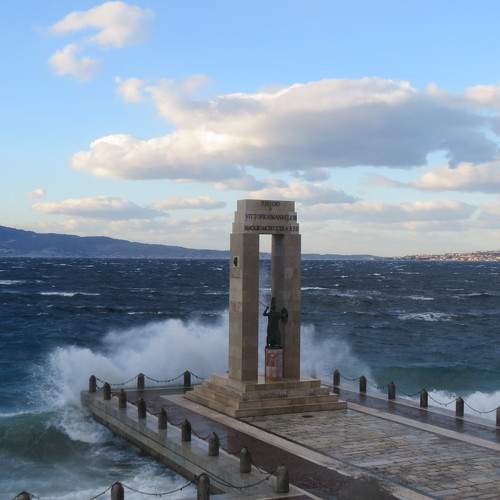 Storm suges in Reggio Calabria