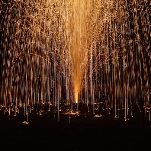 Fountain of light.