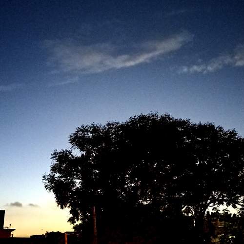 Sky always looks different.