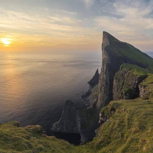 Mýlingur at sunset