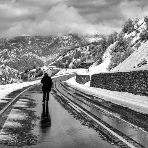 On the road