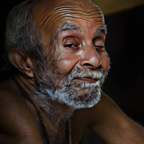 The hungry Old Man
