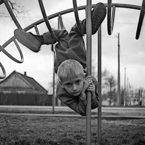 Upside down