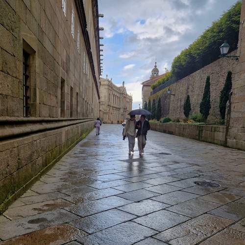 Santiago de Compostela Rain