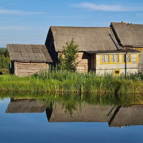 Чешуя старых домов