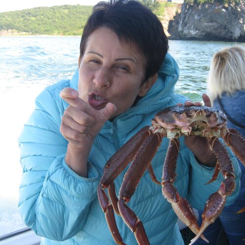 Вот такой вот он- камчатский КРАБ.