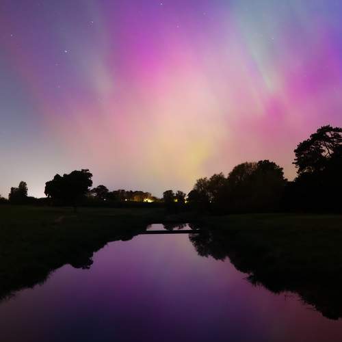 Maynooth Aurora Reflections