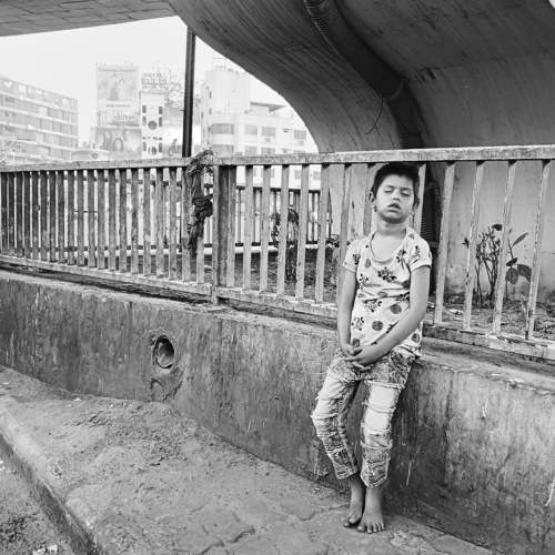 Children begging