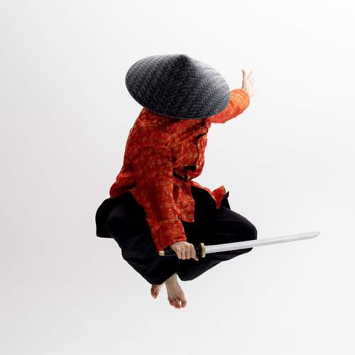 [Ninja in disguise.]