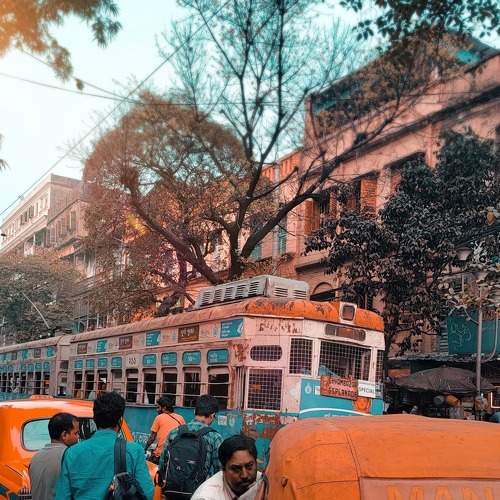 Busy street