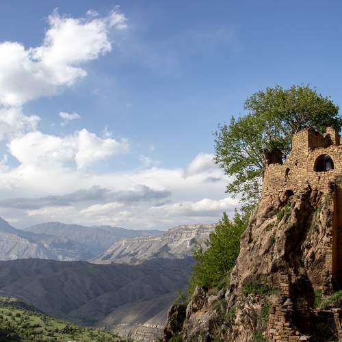 руины аула Гамсутль