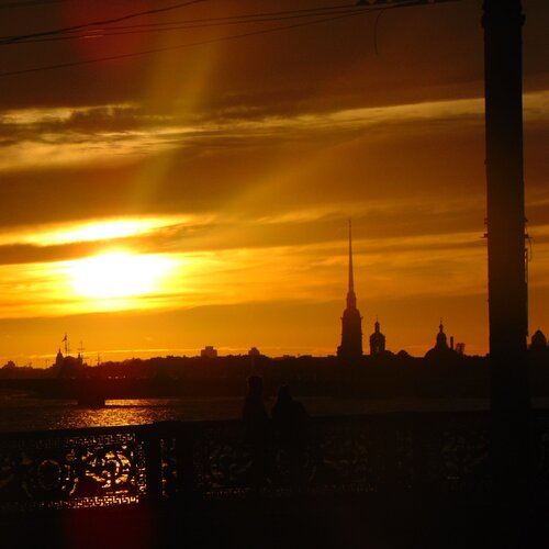 Петербург в огне