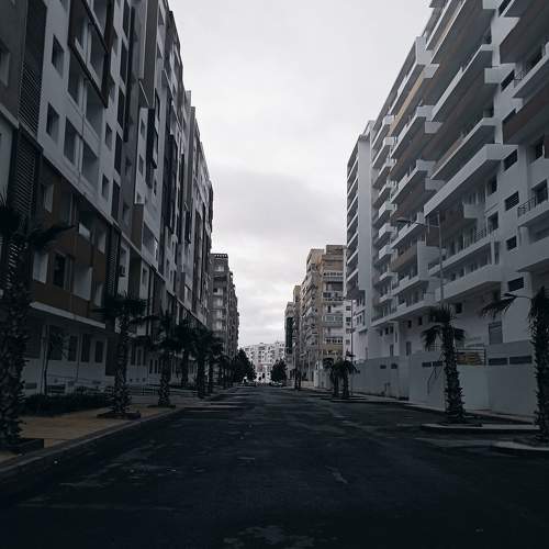 Between Buildings