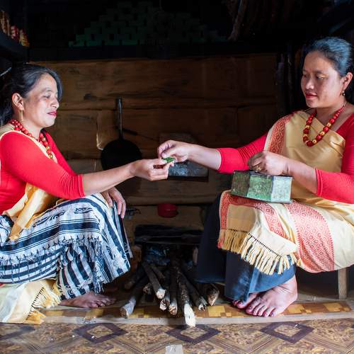 Women in Traditional dress