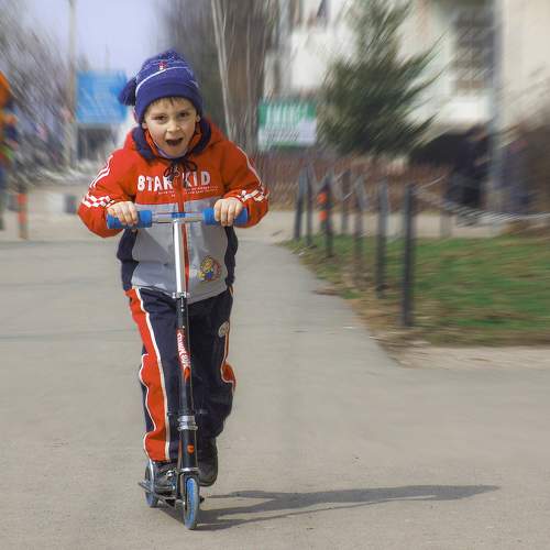 The first scooter