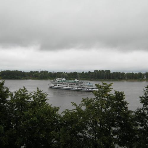 Теплоход.