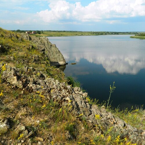 Летний пейзаж на реке