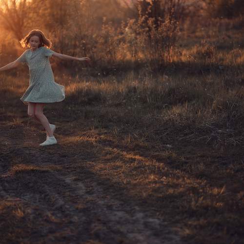 В летних лучах