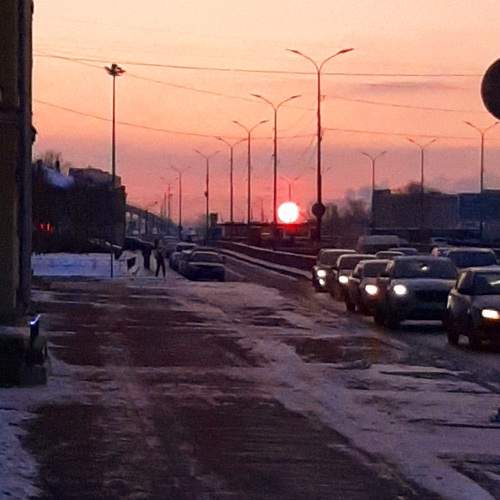 Восход на Обводном