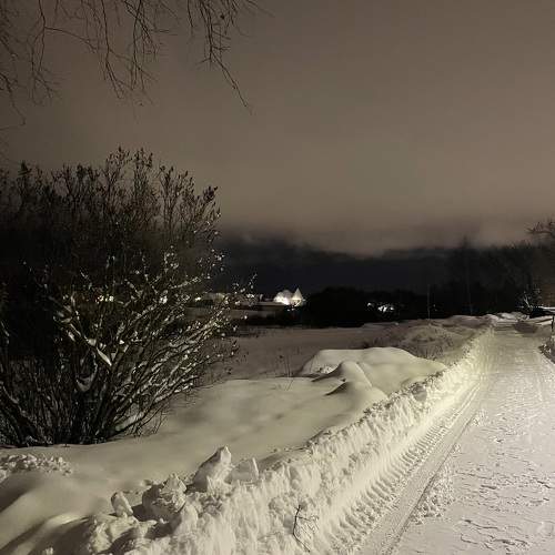 Зима за городом