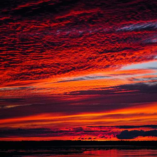 Fire in the sky