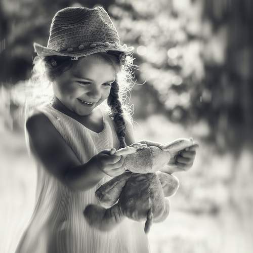 L'enfant et son doudou