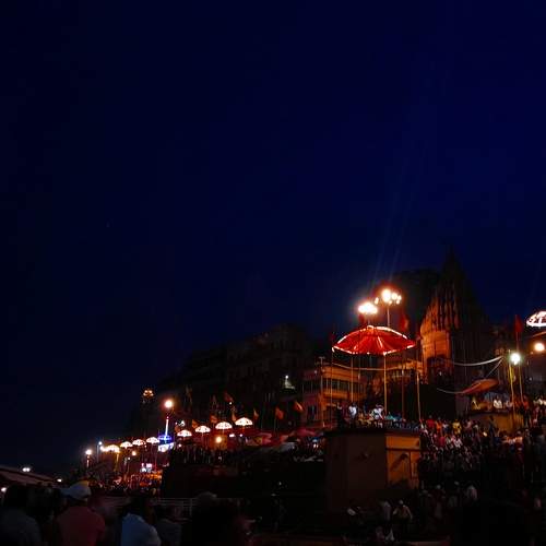 The colourful ghats of Varanasi