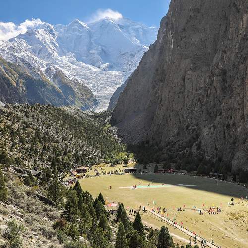 Natural Stadium Nagar Gilgit Baltistan Pakistan