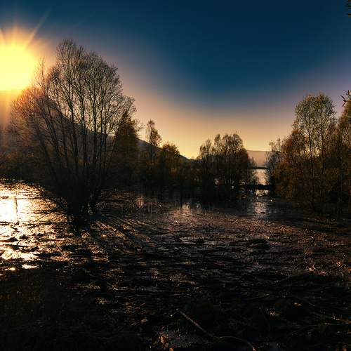 couché de soleil