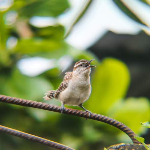 Morning visitor
