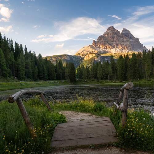 Lake Antorno, Dolomites, Italy