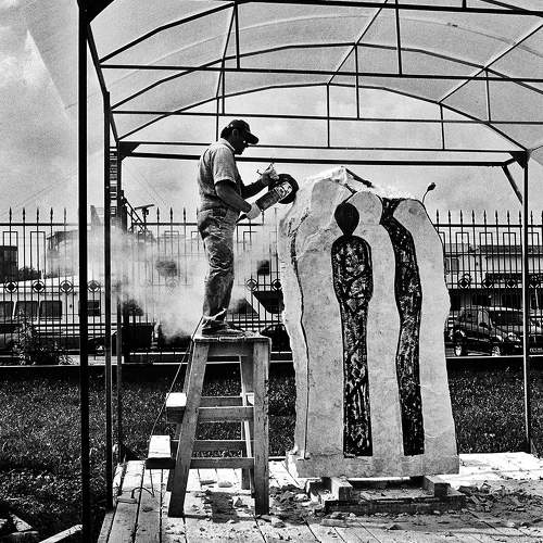 Резка по камню