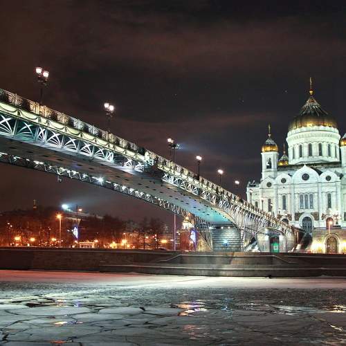 Патриарший мост. Москва.