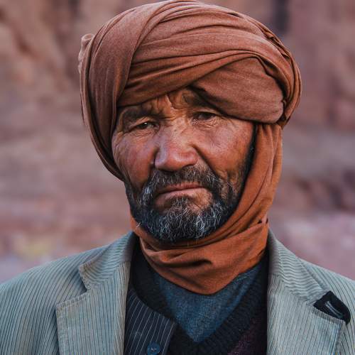 Old man from Bamyan
