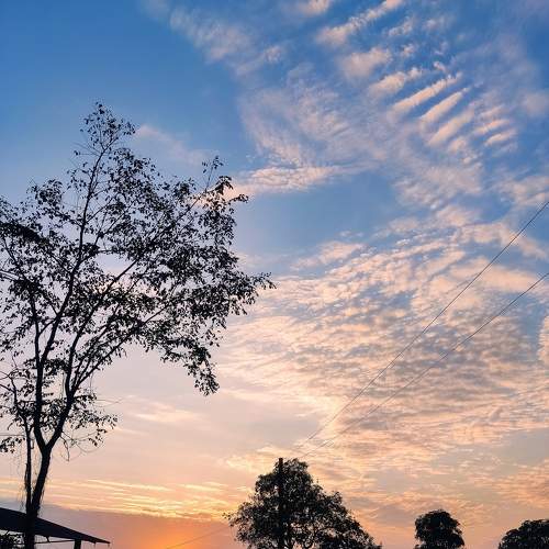 Evening sky