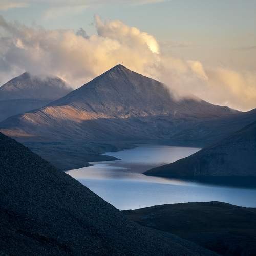 Кельское плато на закате.