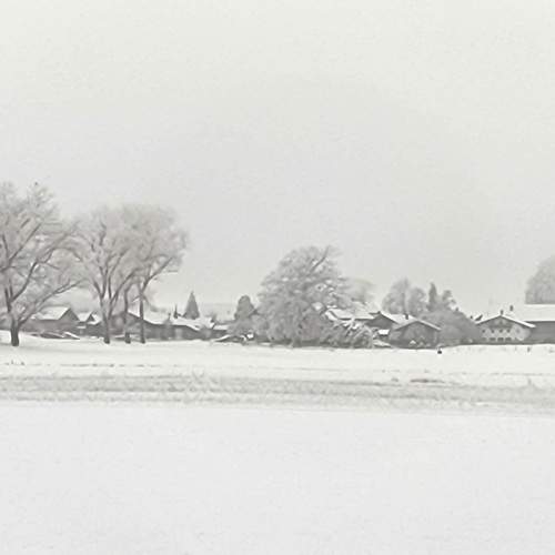 Winter valley in Germany