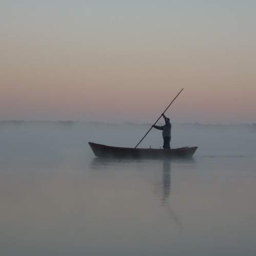 pescador de niebla