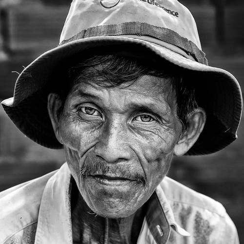 Wrinkles that tell stories.
