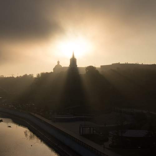 Autumn fog