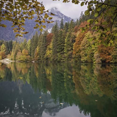 il riflesso del colore autunnale