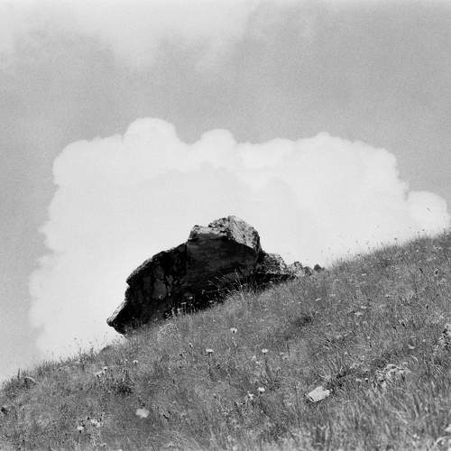 Stone and cloud