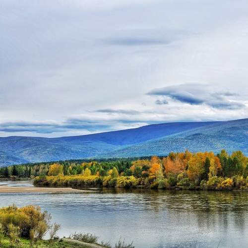 Осень на реке Иркутск