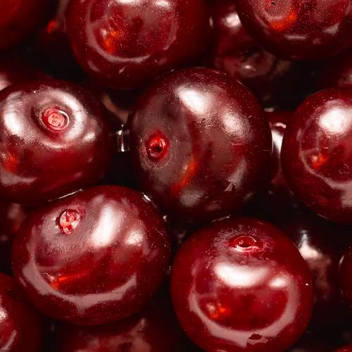 Not a big pile of picked cherries