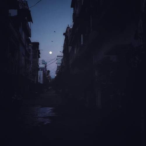 Peeking Moon