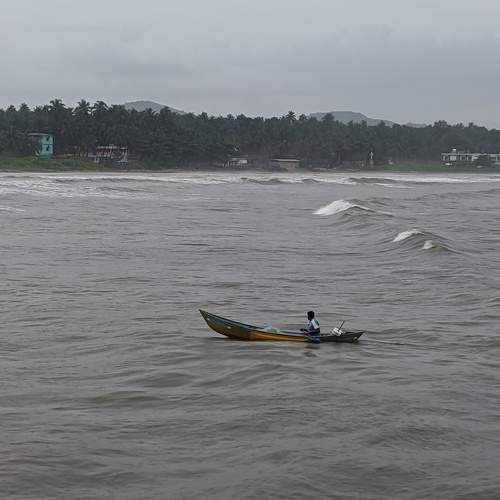 Lone fisherman